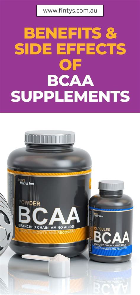 bcaa side effects and benefits